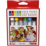 Uravas Store Südor Sudor Yüz Boyası - 6 Lı Yüz Boyası