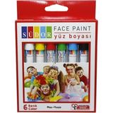 Uravas Store Südor Yüz Boyası 6 RENK,RENKLI0000FGHR45545