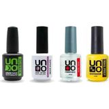 Uravas Store Süper 4'lü Set (Rubber Base Coat,top Coat, Primer,dehydrator) 15 ml