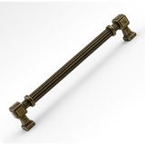 Uravas Store Talas 224 mm Çizgili Antik Sarı Metal Kulp Mobilya Çekmece Mutfak Dolabı Dolap Kulpları Kulb 22.4 cm