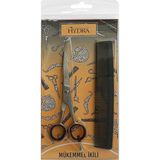 Uravas Store Tarko Hydra 900 Berber Makası + Tarak Mükemmel Ikili Seti