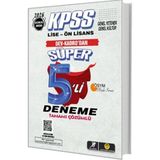 Uravas Store Tasarı Kpss Lise-Önlisans Süper 5li Deneme