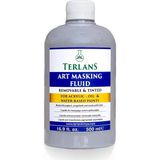 Uravas Store Terlans Maskeleme Jeli Ahşap ve Porselen Boyama 500 ml | Profesyonel Art Masking Fluid | Seramik, Ahşap, Hobi ve Sanat Çalışmaları Için Sıvı Maske Koruyucu