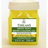 Uravas Store Terlans Sanatsal Boya ve Fırça Temizleyici Yoğun Kıvam 250 ml Art Paint Brush Cleaner Restorer