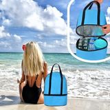 Uravas Store Termos Çanta Plaj Çanta Piknik Çanta Isı Yalıtımlı Sıcak Soğuk Tutucu Outdoor 2 Bölmeli 26 Litre