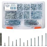 Uravas Store Toko Hobi-3 Matkap Uçlu Akıllı Vida Seti 435 Parça 14 Çeşit Organizer Takım Çantalı