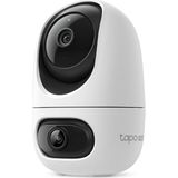 Uravas Store Tp-Link Tapo C245D | 2k 3mp Çift Lensli Akıllı Güvenlik Kamerası | 360° | Geniş Açı ve Tele-Lens | Akıllı Hareket Takibi | Aı Kişi ve Bebek Ağlaması Algılama | Çift Ekran Izleme|bulut/sd Kart