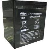 Uravas Store Ttec 12V 5 Ah Kuru Bakımsız Akü