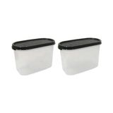 Uravas Store Tupperware Oval 2 2'li Set (1,1 L)