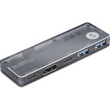 Uravas Store Type-C 3.1 Gen1 Hub Pd Hdmı 4K 5 Port 5 Gbps Alüminyum Gri TUH353