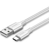 Uravas Store Ugreen 2.0 A Usb-A & Usb-C Şarj ve Data Kablosu, 1.5 Metre, Beyaz, 60122