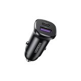 Uravas Store Ugreen 30W 2 Portlu Araç Içi Şarj Cihazı Çakmaklık Adaptörü, 25845