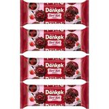 Uravas Store Ülker Dankek Çilekli ve Çikolatalı Tart Kek, 180 Gr, 4 Adet
