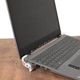 Uravas Store Universal Notebook Macbook Standı Leptop Diz Üstü Bilgisayar Standı Beyaz Renk