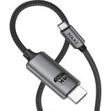 Uravas Store Usb-C To HDMI Kablo, 2 Metre, 4K60Hz, 18GBPS, Type-C To HDMI Görüntü Kablosu, Thunderbolt 5/4/3 Uyumlu