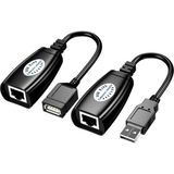 Uravas Store USB Extrender, 50 Metre RJ45, USB Uzatma Kablosu, Cat5 – Cat6 Uyumlu