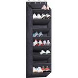 Uravas Store Valkyrie Kapı Arkası Ayakkabılık Organizer 8 Katlı Askılı Dolap Içi Ayakkabı Düzenleyici