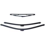 Uravas Store VASS41 Ön Cam Arka Cam Silecek Seti Opel Astra H Hb Hatchback ile Uyumlu 2004-2012