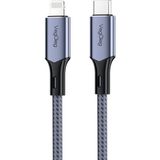 Uravas Store Veggieg 27W 3A USB Type-C To Lightning iPhone iPad Hızlı Şarj ve Data Kablosu 1.2 Metre