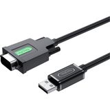 Uravas Store Veggieg USB 2.0 To RS232 Db9 PL2303 Chip Dönüştürücü Adaptör Kablo 1.5 Metre