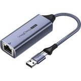 Uravas Store Veggieg Usb-A ve Type-C 2.5g Gigabit Ethernet Dönüştürücü Adaptör