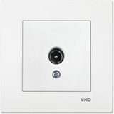 Uravas Store Viko Karre Beyaz Tv Geçişli 8db