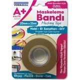 Uravas Store Vodaseal Maskeleme Bandı 20MMX25MT-A -Plus