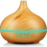 Uravas Store Vothoon Hava Nemlendirici 7 LED Işıklı Aromatik Oda Kokusu 550 ml Kahve Aroma Difüzörü Buhar Makinası