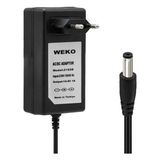 Uravas Store Weko 14.4 Volt - 1 Amper 5.5*2.5 Uçlu Plastik Işıklı Kasa Priz Tip Adaptör