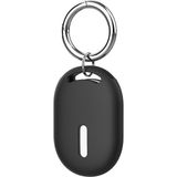 Uravas Store Xiaomi Ile Uyumlu Mi Tag Için Silikon Yumuşak Kılıf Anahtarlık Için Kılıf Çizilmeye ve Düşmeye Karşı Koruma Anahtar Bavul Evcil Hayvan Araç Motor Için Uygun (Siyah)