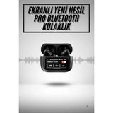 Uravas Store Yeni Nesil Anc Özellikli Çağrı Cevaplayan Dokunmatik Ekranlı Bluetooth Kulaklık Siyah - --