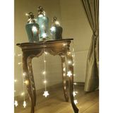 Uravas Store Yıldız 4m 96 LED 19 Saçak 40-50-60CM Gün Işığı Yıldız Boyutu:7cm