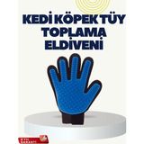 Uravas Store Yumuşak Silikonlu Kedi ve Köpek Tüy Toplama Eldiveni – Masaj Etkili Tüy Dökülme Önleyici