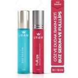 Uraw Göz ve Dudak Bakım Seti | Buz Serum ve Full Lips