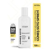 Uraw Güneş Sütü Sprey 50 Spf+ Gözenek Sıkılaştırıcı ve Leke Karşıtı | Pdrn+ Içerikli Premium Bakım