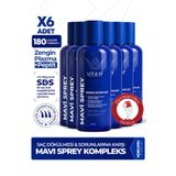 Uraw Mavi Sprey 6’lı Set | Saç Kökü Aktivasyon Desteği