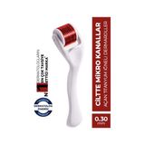 Uraw Titanyum İğneli 0.50 mm Dermaroller | Saç ve Cilt Bakım Uygulayıcı - Altın