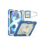 Uray Store Apple İpad Pro 11 (2020) Kılıf Strap New Tablet Kapak - Mavi