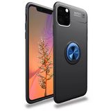 Uray Store Apple İphone 11 Pro Kılıf Range Yüzüklü Silikon - Siyah-Mavi