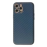 Uray Store Apple İphone 12 Pro Kılıf Coco Karbon Silikon - Mavi