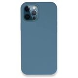Uray Store Apple İphone 12 Pro Kılıf Lansman Legant Silikon - Açık Mavi