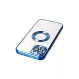 Uray Store Apple İphone 12 Pro Kılıf Slot Silikon - Mavi