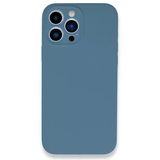 Uray Store Apple İphone 13 Pro Max Kılıf Lansman Legant Silikon - Açık Mavi