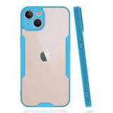Uray Store Apple İphone 14 Plus Kılıf Platin Silikon - Mavi