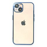 Uray Store Apple İphone 14 Plus Kılıf Razer Lensli Silikon - Açık Mavi