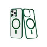 Uray Store Apple İphone 14 Pro Max Kılıf Element Magneticsafe Sert Kapak - Köknar Yeşili