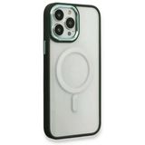 Uray Store Apple İphone 14 Pro Max Kılıf Room Magneticsafe Silikon - Köknar Yeşili
