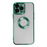 Uray Store Apple İphone 14 Pro Max Kılıf Slot Silikon - Köknar Yeşili