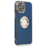 Uray Store Apple İphone 14 Pro Max Kılıf Store Silikon - Mavi