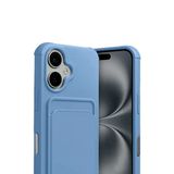 Uray Store Apple İphone 17 Kelvin Kartvizitli Silikon - Mavi